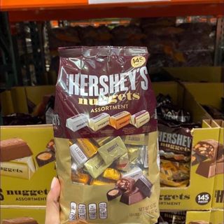 Kẹo chocolate Hershey’s Kisses 145 viên gói 1.47kg hang mỹ . giá sỉ