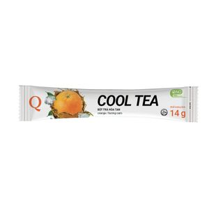 Thùng trà Cam Cool Tea Trần Quang 20 bịch 336g (24 gói dài x 14g)