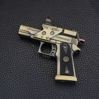 BẬT LỬA KHÈ 2 TIA HÌNH SÚNG M94 (SIZE: 10CM) - (XÀI GAS)
