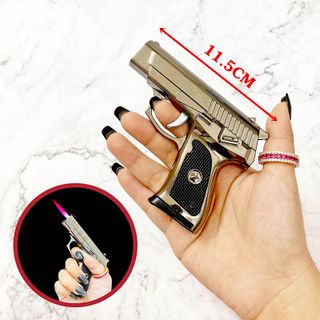 BẬT LỬA KHÈ HÌNH SÚNG CZ83 MINI SIZE: 11.5CM - XÀI GAS