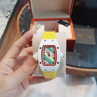ĐỒNG HỒ TRUNG CẤP NỮ RI.CHA MILER KẸO VÀNG