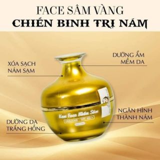 Kem sâm vàng N collgen tặng kèm tẩy tế bào chết cam kết chính hãng