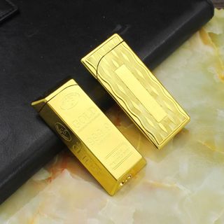 BẬT LỬA KHÈ HÌNH THỎI VÀNG KHỐI 9999 - XÀI GAS