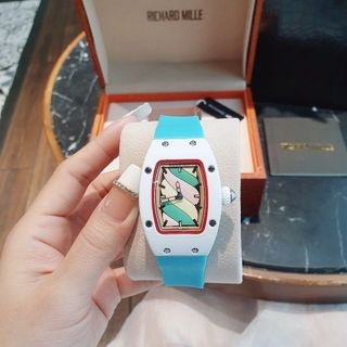 ĐỒNG HỒ TRUNG CẤP NỮ RI.CHA MILER KẸO XANH