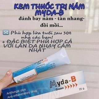 Kem trị nám myda B 25gr Thái Lan chính hãng