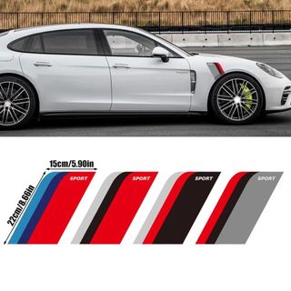 Tem dán sport xe hơi decal dán trang trí xe phong cách phi cơ. Miếng dán trang trí cho sendan hay SUV