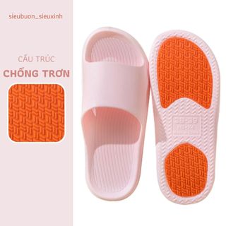 DU023-Dép chống trơn trượt đi trong nhà cho người già bà bầu người cao tuổi phụ nữ có thai đi trong nhà vệ sinh nhà tắm