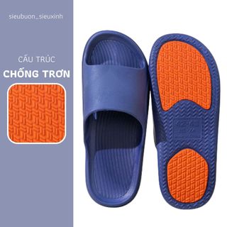 DU023-Dép chống trơn trượt đi trong nhà cho người già bà bầu người cao tuổi phụ nữ có thai đi trong nhà vệ sinh nhà tắm