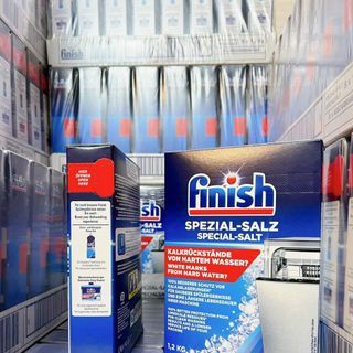 Combo cho máy rửa bát gồm viên rửa bát + muối rửa bát + nước bóng + tính dầu thơm