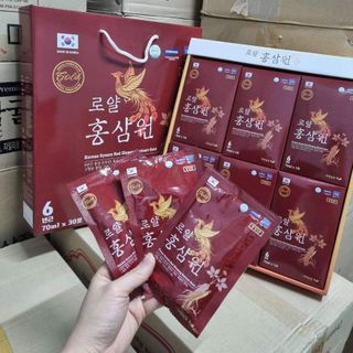 Nước hồng sâm Royal Won Korea Red Ginseng Extract Gold 30 gói x 70ml