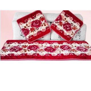 BỘ THẢM TRẢI GHẾ GỖ, SOFA SIÊU MỀM MỊN, 1 TẤM DÀI, 2 TẤM NGẮN CTB598 - BECHIP
