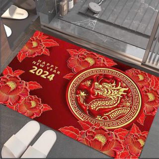 [ THẢM TẾT ]THẢM CHÙI CHÂN 3D BALI SIÊU THẤM CTB284 - BECHIP