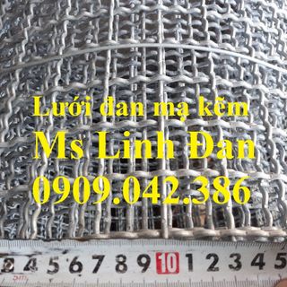 Lưới thép đan mạ kẽm ,