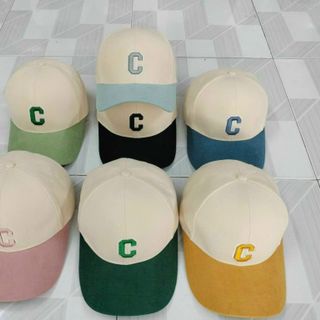 Nón kết đủ mẫu thêu chữ có viền đen CQ