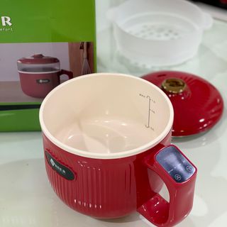 Nồi điện đa năng Arber ND01 1.2lit mầu đỏ bảo hành 12 tháng