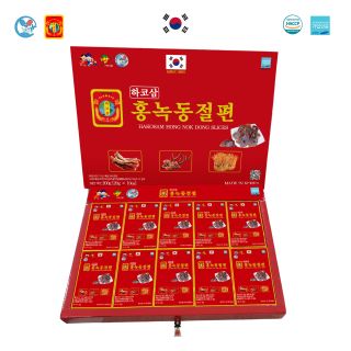 Hồng sâm thái lát tẩm mật ong Hakosam Hong Nok Dong Slices