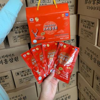 Nước hồng sâm EVERY DAYS GORYEO RED GINSENG dạng gói (20 gói * 70ml)