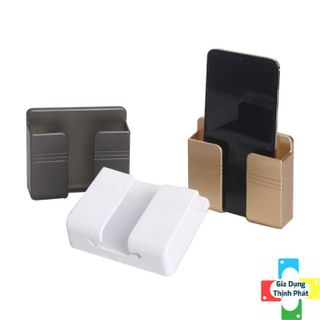 GIÁ ĐỠ DÁN TƯỜNG TREO REMOTE MÁY LẠNH ĐA NĂNG, KỆ TREO SẠC ĐIỆN THOẠI, ĐẦU DÂY ĐIỆN - KỆ ĐIỆN THOẠI REMOTE GIÁ SỈ