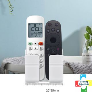 GIÁ ĐỠ DÁN TƯỜNG TREO REMOTE MÁY LẠNH ĐA NĂNG, KỆ TREO SẠC ĐIỆN THOẠI, ĐẦU DÂY ĐIỆN - KỆ ĐIỆN THOẠI REMOTE GIÁ SỈ