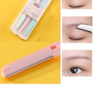 Dao cạo lông mày bộ 3 dao Dream Kiss kèm hộp nhựa sang trọng