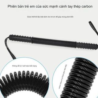 SP101 - Gậy bẻ tập cơ tay trẻ em thanh lò xo cao cấp mức lực 5kg 7kg 9kg có dây an toàn cho bé khi tập giúp bé rời xa điện thoại