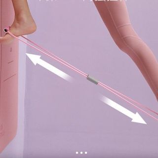 SP102 - Dây kéo đàn hồi kháng lực tập yoga tập tay, chân vòng số 8 đa năng chất liệu cao su siêu bền tay nắm đệm mút siêu âm ái