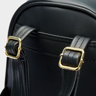 Balo Da Nữ Mini Phối Ngăn Đơn Giản Thanh Lịch BN102