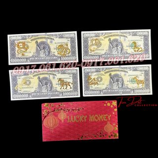Tiền Kỉ Niệm Triệu Đô Mỹ - USD Mạ Vàng 12 Con Giáp, Có Bảo An Siêu Cấp - Trưng Bày, Quà Tặng, Lì Xì Tết Độc Lạ giá sỉ