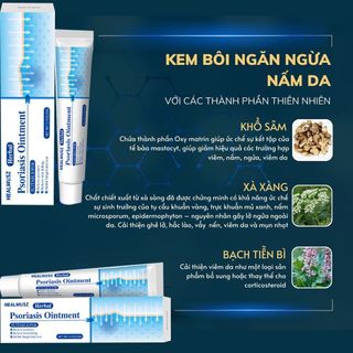 Kem bôi nấm ngứa HEALMUSZ xuất Mỹ vảy nến , á sừng , lang ben , hắc lào
