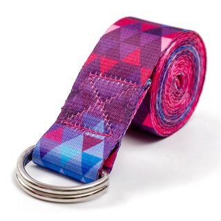 SP033 - SP045-Dây đai kéo tập Yoga sợi cotton loại tốt dài 1,8m x 3,8cm hỗ trợ kéo giãn chân tay uốn dẻo người tập động tác khó