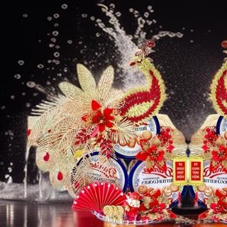 Tháp Công Phụng Tài Lộc - Bánh Danisa Hộp 454 gr