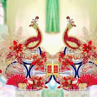 Tháp Công Phụng Tài Lộc - Bánh Danisa Hộp 454 gr