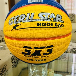 Bóng rổ cao cấp Geru Star.