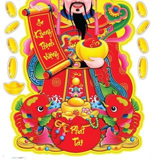 Decal trang trí Tết