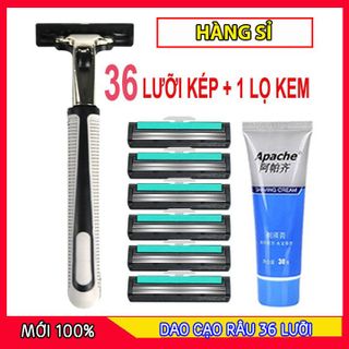 Cạo râu tặng 36 lưỡi, dao cạo râu tặng 36 đầu lưỡi, dao cạo râu mini giá sỉ