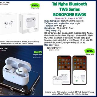 Tai nghe Bluetooth Borofone BW03