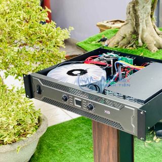Cục Đẩy Công Suất X8 Đánh Được Cặp Loa Bass 30, Bass 40, Sub Bass 50