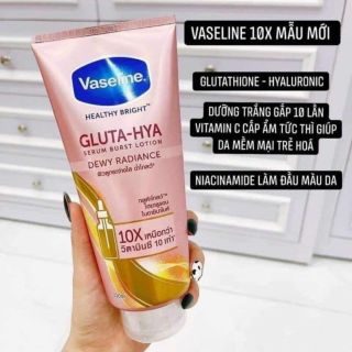 Dưỡng thể vaseline 10x Thái Lan có vàng , hồng 300ml cam kết chính hãng
