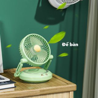 Quạt tích điện mini, sử dụng lên đến 9 tiếng