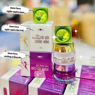 Bộ face son nám trắng tím tặng cao bưởi nhỏ và thẻ cào cam kết chính hãng