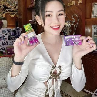 Bộ face son nám trắng tím tặng cao bưởi nhỏ và thẻ cào cam kết chính hãng