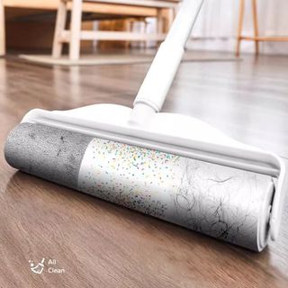 HL116-Cây lăn bụi 104cm đa năng làm sạch quần áo ga giường sofa lăn sạch lông động vật dài sợi vải siêu dính tặng lõi thay thế