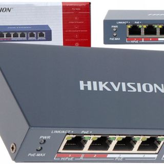 Switch Hi POE 4 Cổng 100M HIKVISION DS-3E0106HP-E giá sỉ