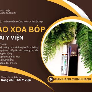 Cao Xoa Bóp Thảo Dược THÁI Y VIỆN (10ml) Cải Thiện Đau Nhức Cơ Xương Khớp