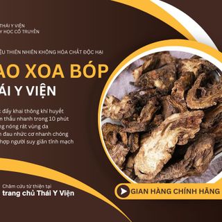 Cao Xoa Bóp Thảo Dược THÁI Y VIỆN (10ml) Cải Thiện Đau Nhức Cơ Xương Khớp