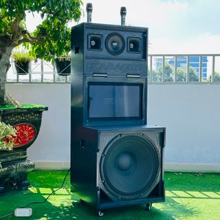 Siêu Phẩm Loa Màn Hình 22'' MTMAX BK79PRO - Loa Karaoke Mới Nhất 2024, Loa 3 Đường Tiếng Công Suất Lớn 1000W, Bass Siêu Trầm 45CM, Đi Kèm 2 Micro Không Dây, Bảo Hành 12 Tháng