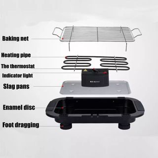 Bếp nướng không khói, bếp nướng babale , bếp nướng điện không khói
