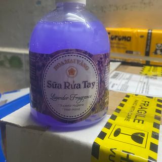 Thùng 20 chai nước rửa tay Hoa mai vàng 4 mùi hương loại 500ml