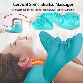 GỐI MASSAGE CỔ VAI GÁY BẰNG NHỰA MỀM