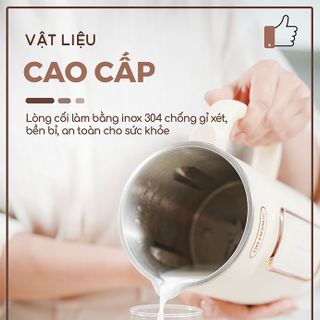 Máy Làm Sữa Hạt DR.HOMIE AN60 - Dung Tích 1.5L - Xay Nấu Đa Năng - Thương Hiệu Mỹ